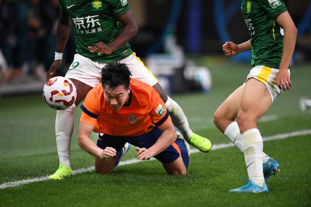 U21联赛晋级组J组第4轮：青岛海牛1-1深圳新鹏城 浙江3-0北京国安