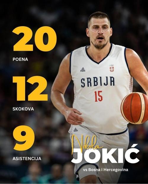 字母：若约基奇在塞尔维亚能挣到和美国一样的钱 他肯定回家打球