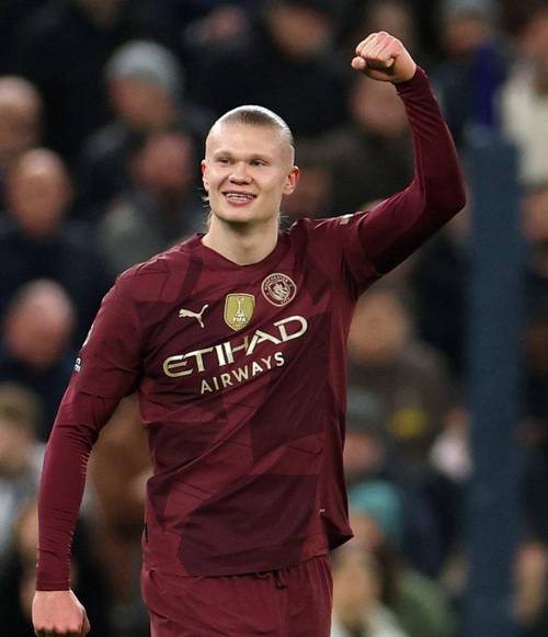 哈兰德133球独占曼城队史射手榜第9,英超主场进球队史第二多