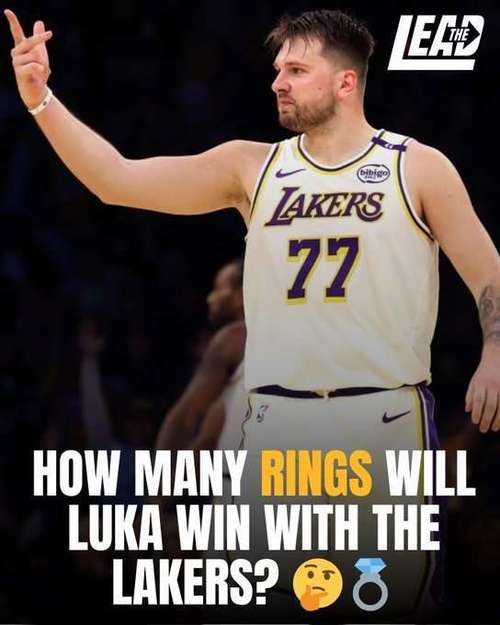 竖起大拇指！湖人官方晒东契奇和八村塁媒体日自拍 向球迷问好