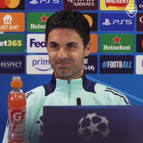 阿尔特塔：我们在欧冠展示了稳定性 厄德高本场本该进一个球