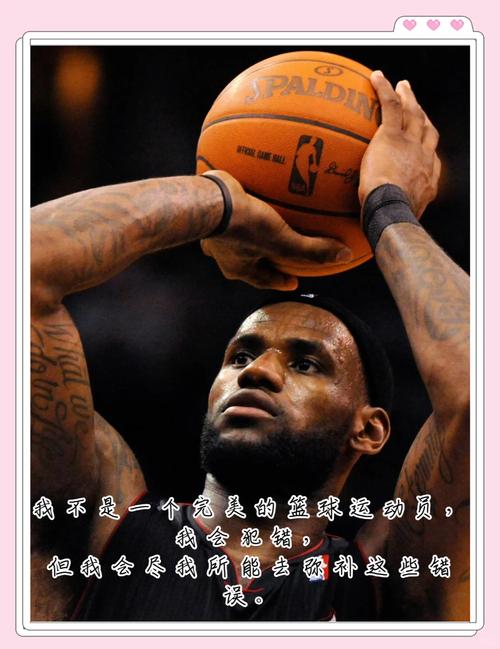 詹姆斯：很多人打球就想要有勒布朗的高度 却不知背后的牺牲挫折