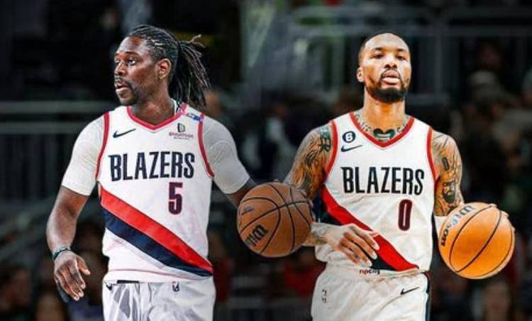 风格真的很搭!美媒晒利拉德霍勒迪媒体日合影:要是18年不敢想