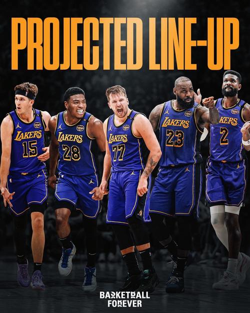 东詹缺阵!湖人季前赛揭幕首发:小里/拉拉维亚/范德彪/八村/艾顿