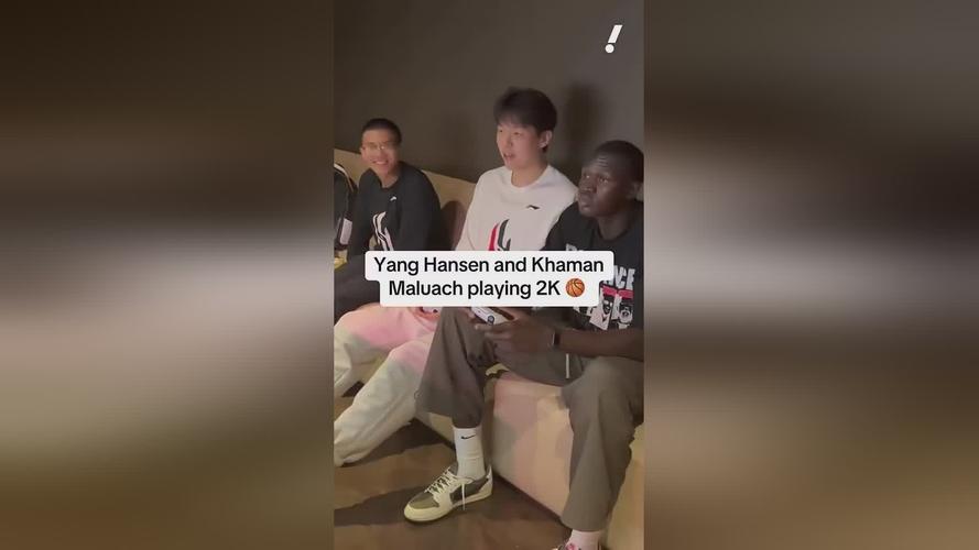 很标准！马卢阿奇采访说中文：杨瀚森兄弟！谢谢！一路平安！