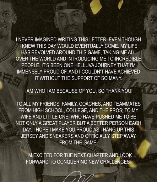 三队三冠顶级3D!去年今日:丹尼-格林在个人社媒宣布退役