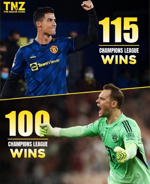 诺伊尔收获生涯第102场欧冠胜利,超越卡西利亚斯