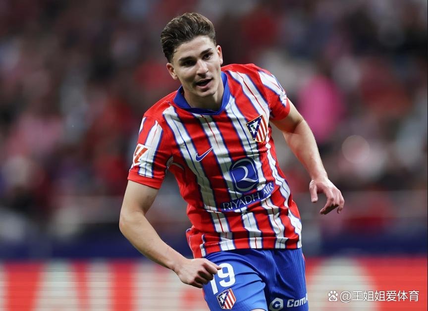 阿尔瓦雷斯为马竞出战13场欧冠进9球,超过在曼城的欧冠进球数量