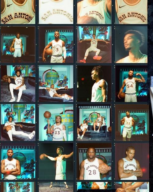 经典配色回归！马刺发布了新的城市版球衣和当年的经典球场地板